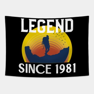 Legend since 1981 Tapestry