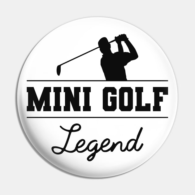 Golf - Mini Golf Legend Pin by KC Happy Shop