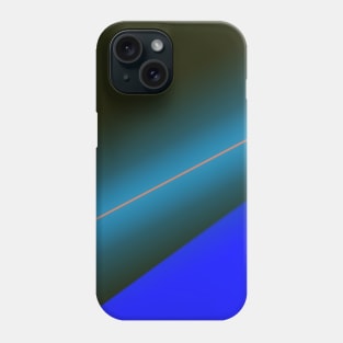 BLACK BLUE ABSTRACT TEXTURE ART Phone Case