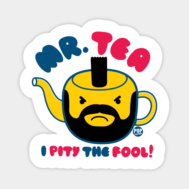 MR TEA Magnet by toddgoldmanart