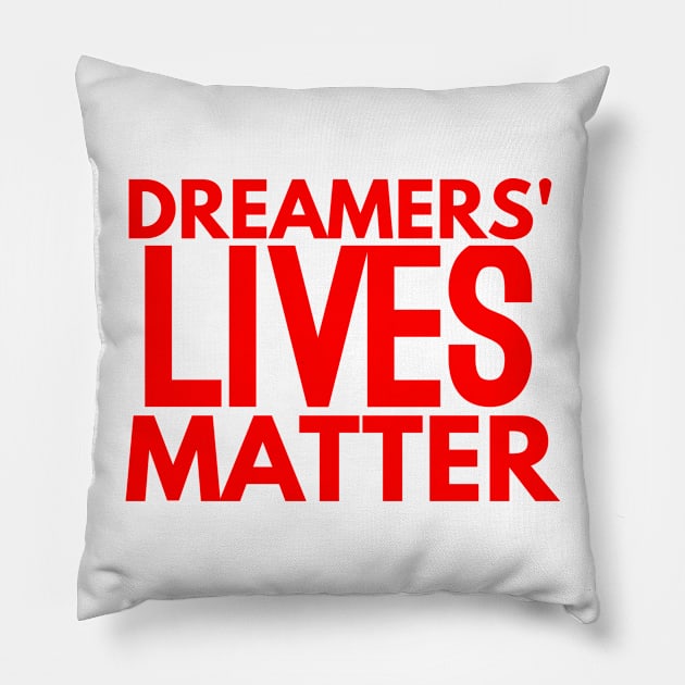 Dreamers Pillow by MessageOnApparel