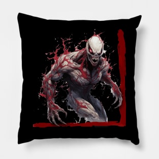 The White Demon Zombie Pillow