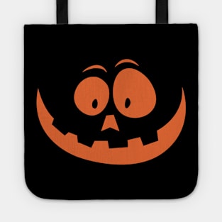 Pumpkin Face Halloween Tote