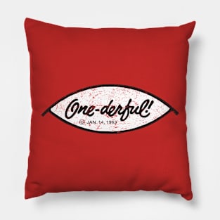 One-derful Records Pillow