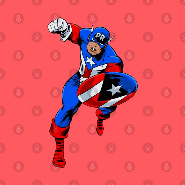 Captain Puerto Rico by ThirteenthFloor