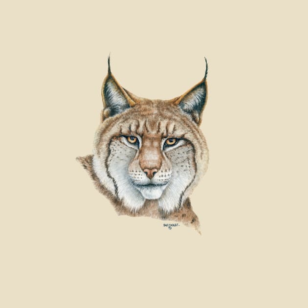 Lynx by Dave Bartholet Wildlife Art