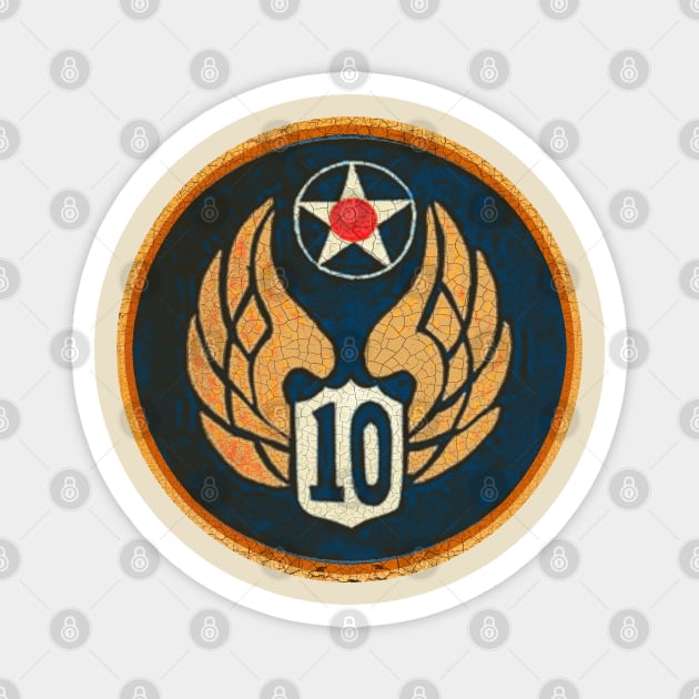 10th Bomber Magnet by Midcenturydave