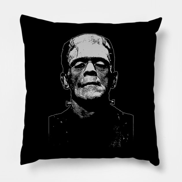 Frankenstein Pillow by TORVENIUS