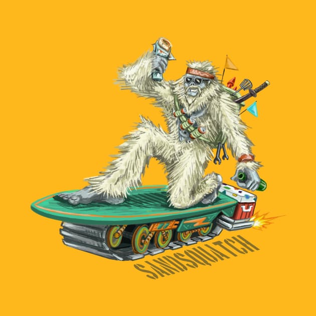 Sandsquatch by Capt. Jack