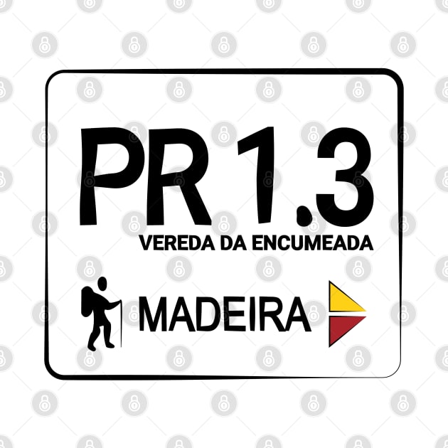 Madeira Island PR1.3 VEREDA DA ENCUMEADA logo by Donaby