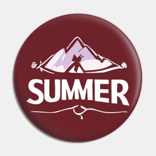 Summer camp Pin