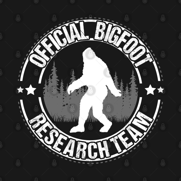 Bigfoot Research Team by Tesszero
