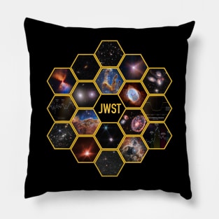 James Webb Space Telescope Mosaic Pillow