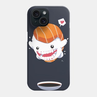 Salmon Sushi Cannon ball Phone Case