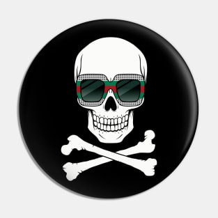 cool skull tee Pin