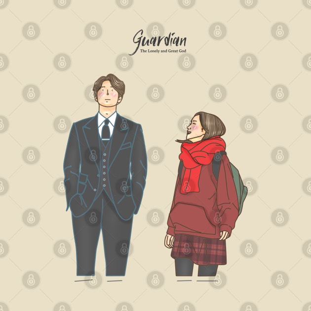 Goblin Korean Drama Fan art by ArtByAzizah