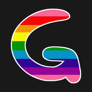 Gay pride G T-Shirt