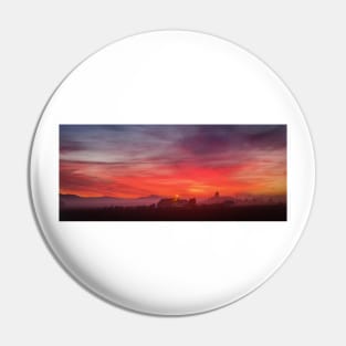 California Sunrise Pin