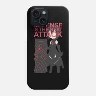 BOFURI ANIME CHARACTERS MAPLE QUOTES DEFENSE IS THE BEST ATTACK Phone Case