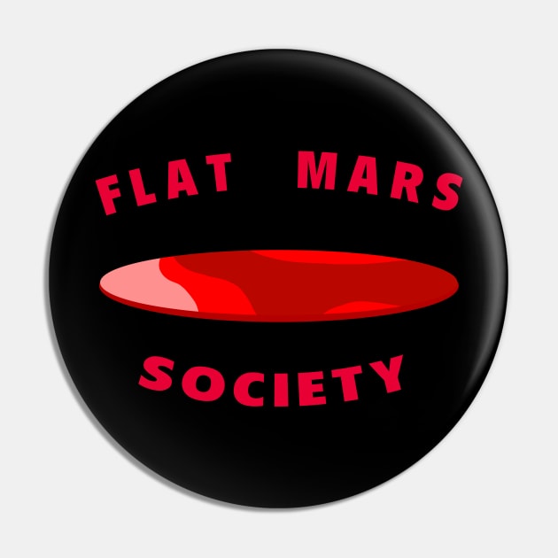 Flat mars society Pin by Nazar