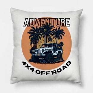 4x4 off-road Adventure Pillow