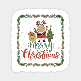 MERRY CHRISTMAS PICTURE Magnet