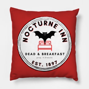 Nocturne Inn Dead & Breakfast Pillow