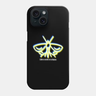 Neon - moth Phone Case