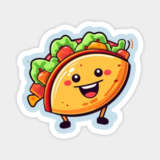 kawaii Taco T-Shirt cute potatofood funny Magnet