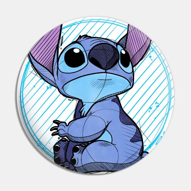 STITCH Pin by Psydrian