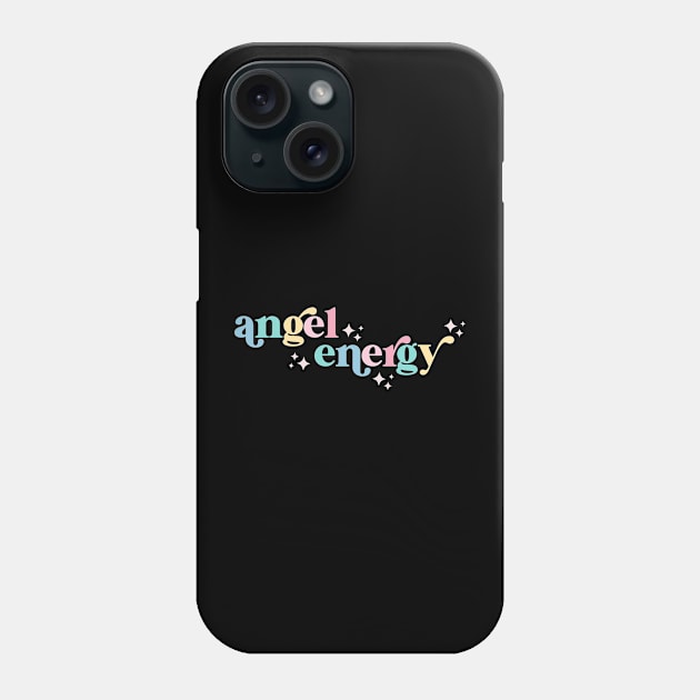 angel energy Phone Case by lilacleopardco