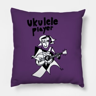 Ukulele Player (Female) by Pollux Pillow