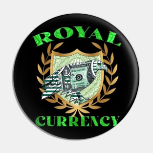 Royal Currency Eagle Pin