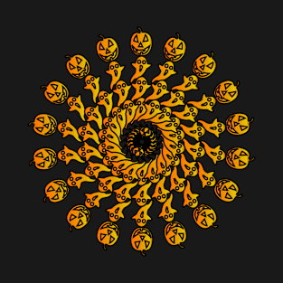 Mandala Halloween T-Shirt