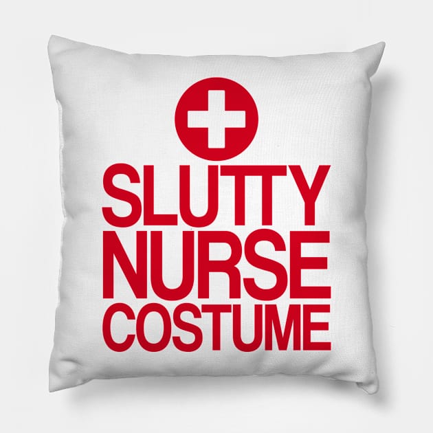 Slutty nurse costume Pillow by CheesyB
