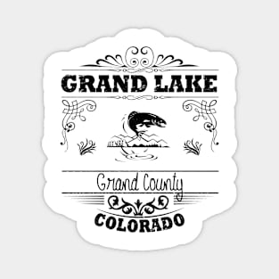 Grand Lake Colorado travel souvenir Magnet