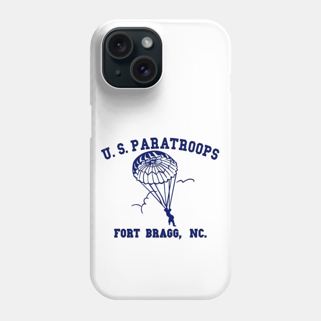 US Paratroops Fort Bragg NC WW2 Phone Case by Jose Luiz Filho