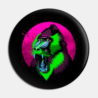 Crazy Monkey Pin