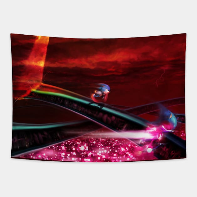 Stardust Speedway Tapestry by Orioto