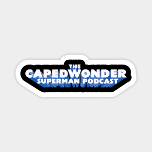 CapedWonder Podcast logo 3 Magnet