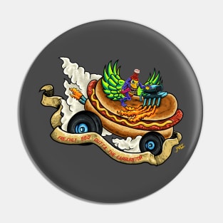 Hotrod Racer Pin