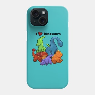 I ♥ Dinosaurs Phone Case