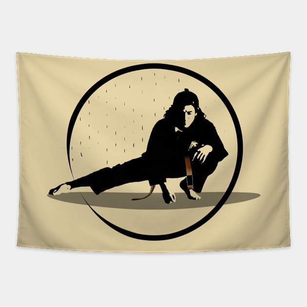 BJJ FIGHTER SAVAGE MODE Tapestry by Dojo Artist