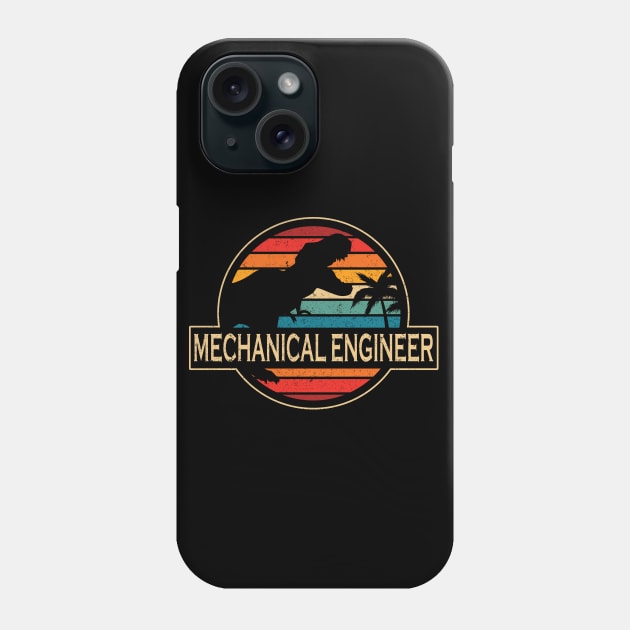 Mechanical Engineer Dinosaur Phone Case by SusanFields