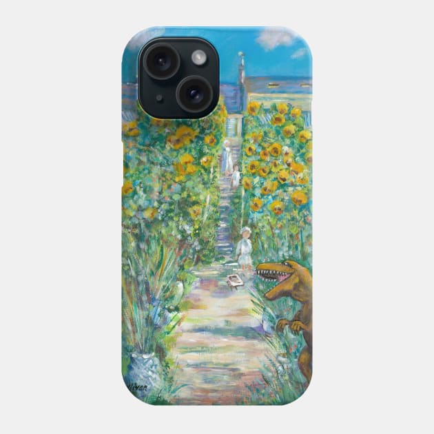 Imminent Encounter in the Garden Phone Case by LouiseSullivanArt