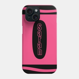 Sarah Crayon Phone Case