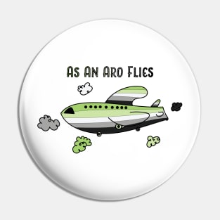 As An Aro Flies Pin