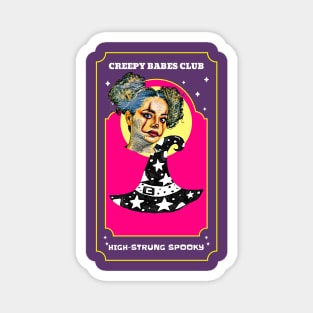 Creepy Babes Club (high-strung Halloween spooky) Magnet