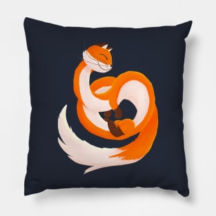 Magical Fox Forest Spirit Pillow