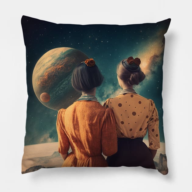 Cosmic Allies Pillow by Balmont ☼